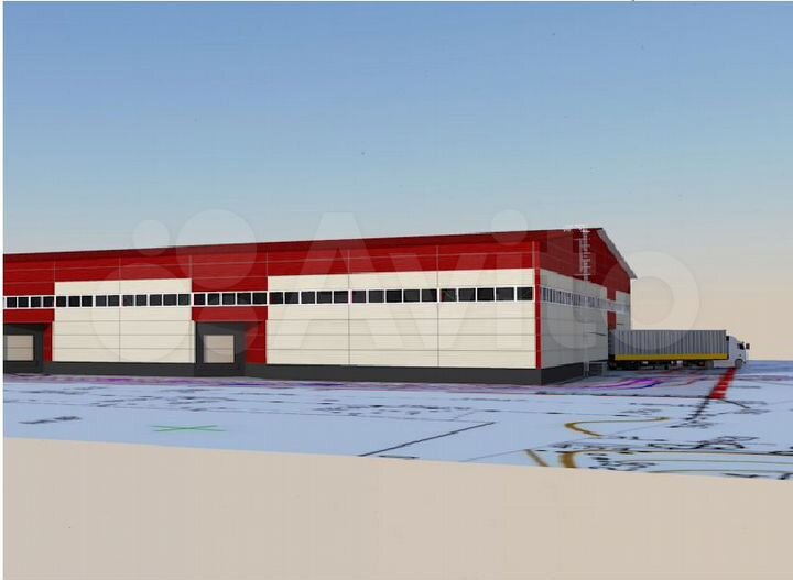 Тёплый склад 900м²