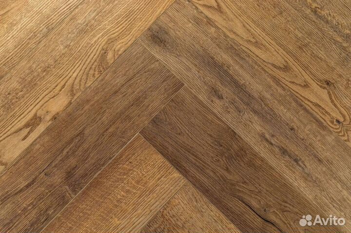 Замковая инженерная доска английская елочка