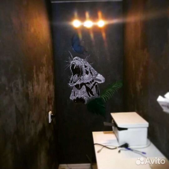 Роспись стен - Дизайн интерьера