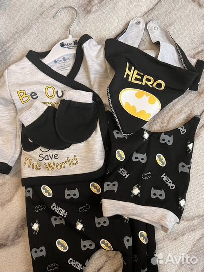 Новый комплект одежды для новорожденного