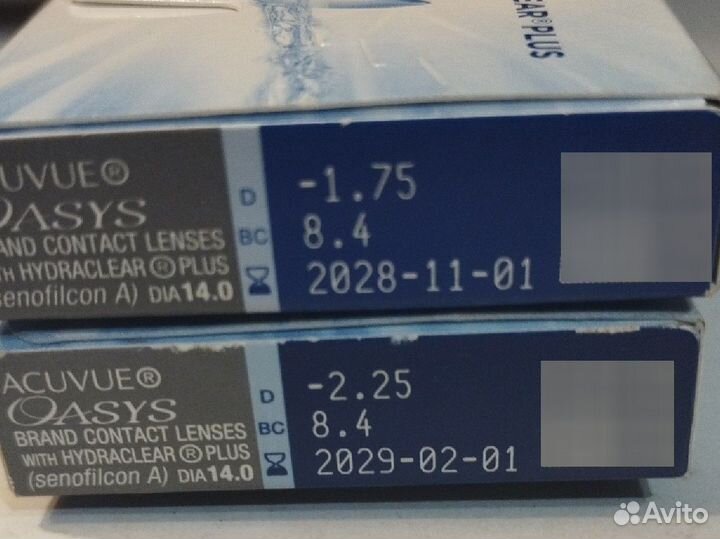 Линзы контактные acuvue oasys двухнедельные