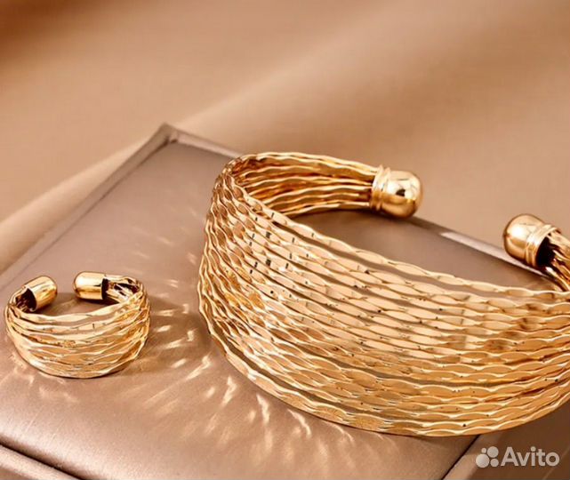 Браслет и кольцо стиль Zara