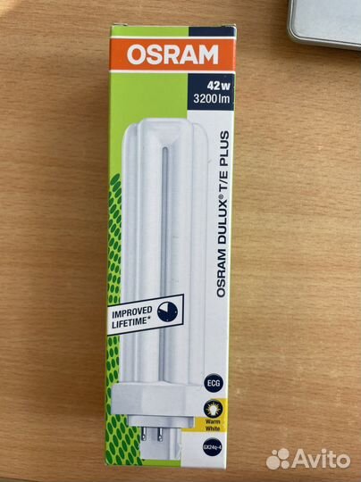 Лампа энергосберегающая osram GX24q-4 42W
