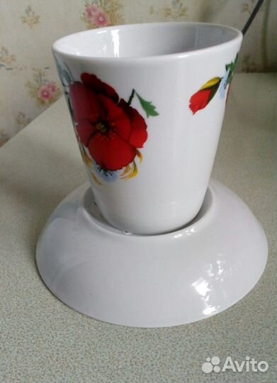 Чашка с блюдцем