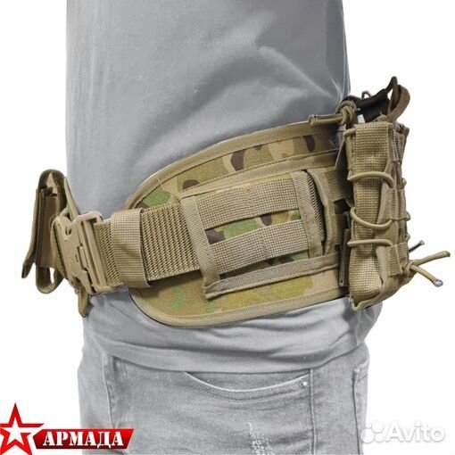 Пояс разгрузочный с подсумками мультикам