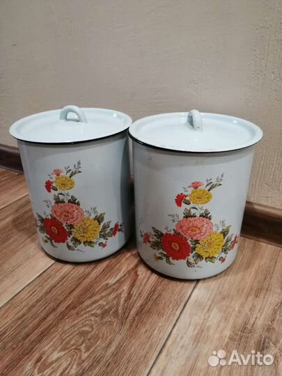 Бидон (тарка) эмалированный