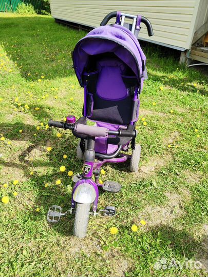 Детский велосипед с ручкой