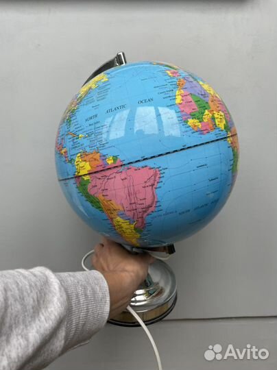 Глобус с подсветкой