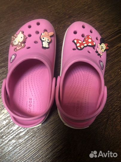 Обувь crocs для девочек с 9