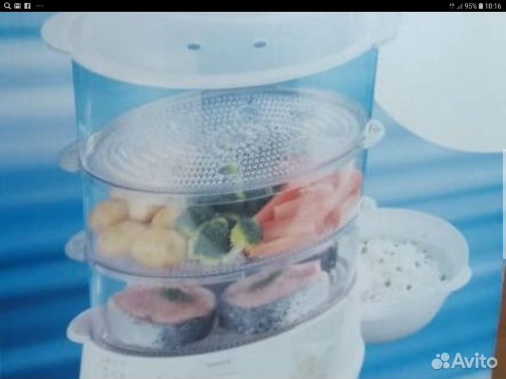 Пароварка kenwood новая