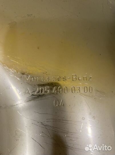 Насадка глушителя левая для Mercedes E class