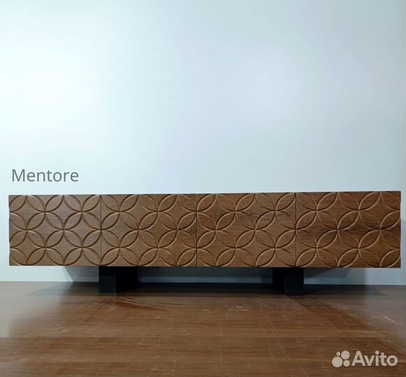 Тумба тв Bravo с фрезеровкой / 2000х400х300 мм