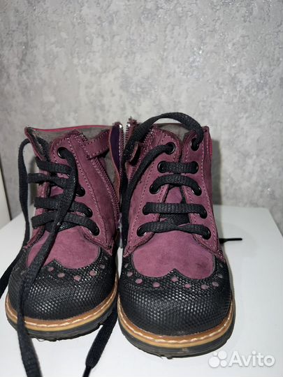 Ботинки на флисе