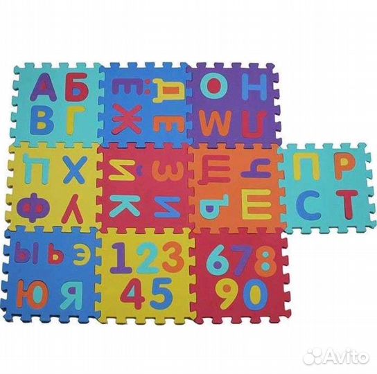 Развивающие игрушки коврик-пазл (новый в упаковке)