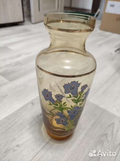 Ваза для цветов настольные,стекло