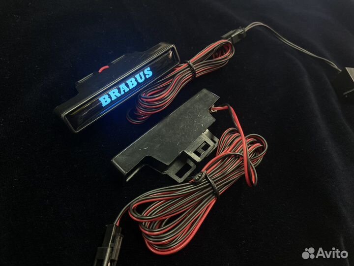 Эмблема brabus с подсветкой Китай