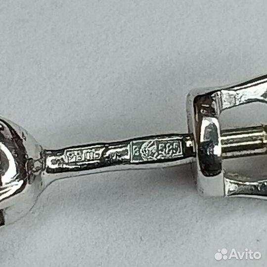 Серьги пусеты 585 с природными гранатами Родолит