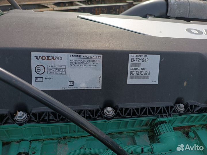 Двигатель D13K в сборе Volvo FH4