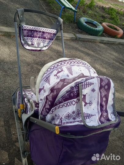 Коляска санки