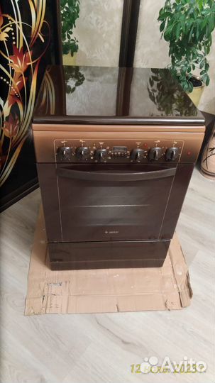 Плита электрическая бу с духовкой gefest