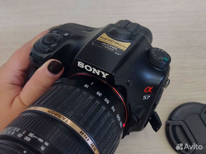 Фотоаппарат Sony A57 + Объектив Tamron 18-200 mm