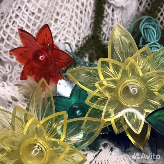 Елочная новогодняя гирлянда СССР