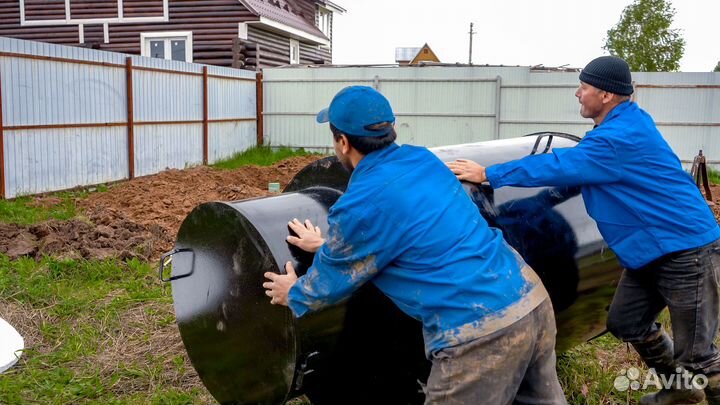 Септик под ключ монтаж за 1 день