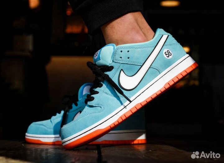 Nike SB Dunk Low Pro Club 58 Gulf кроссовки