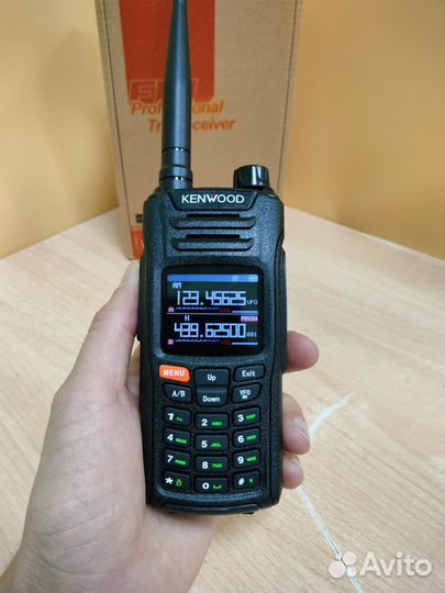 Рация Kenwood TK-X6 NEW 10 Ватт с гарнитурой