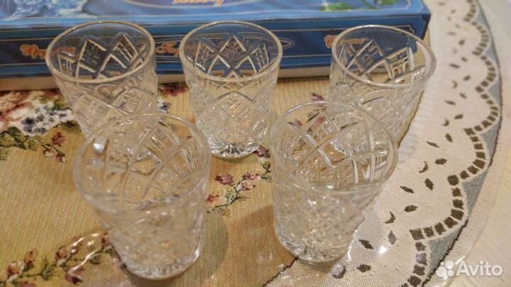 Хрустальные рюмки СССР
