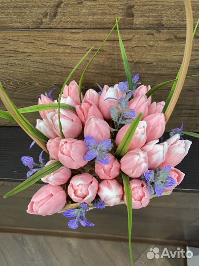 Букет из мыла