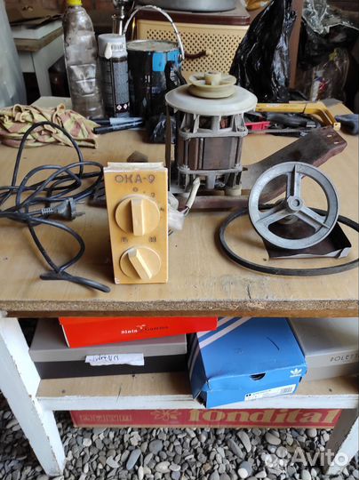 Мотор от стиральной машины ока-9