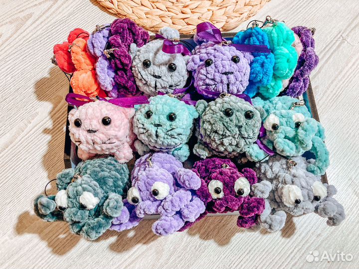 Вязаные игрушки ручной работы