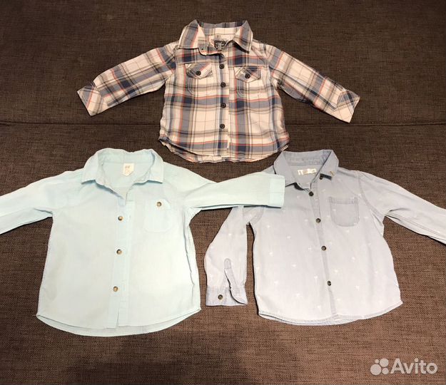 Рубашка для мальчика р 92-110