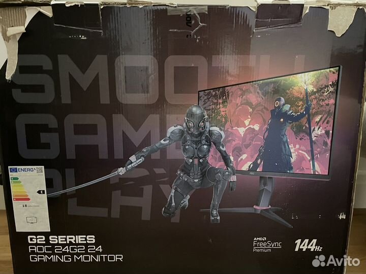Игровой Монитор aoc 24G2/BK (24 дюйма)