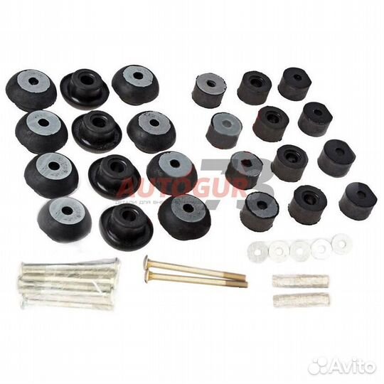 Подушки крепления кузова УАЗ Хантер резиновые