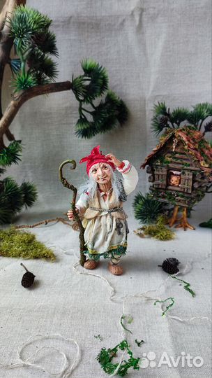 Елочные игрушки из ваты