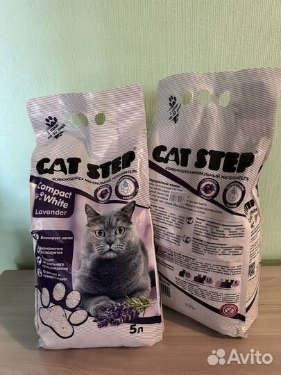 Наполнитель для кошачьего туалета комкующийся