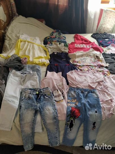 Пакет вещей на девочку 104-110