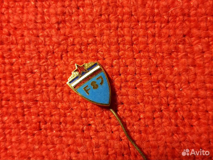 Знак/ федерация футбола Югославии/20век