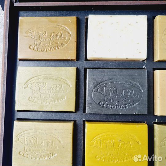 Сирийское мыло ручной работы в подарочной коробке