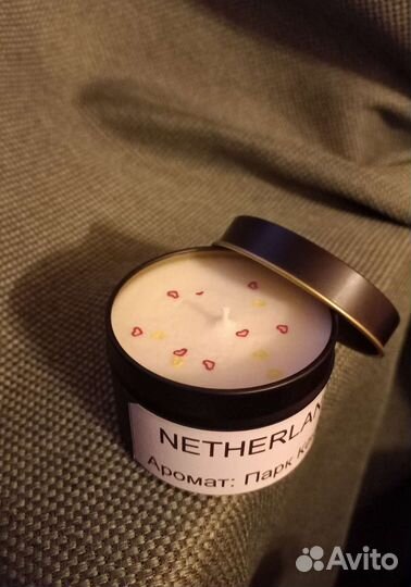 Соевые свечи ручной работы