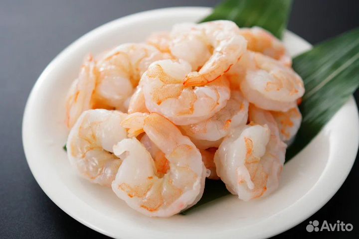 Королевские креветки очищенные
