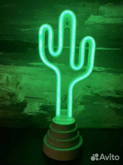 Ночник Кактус