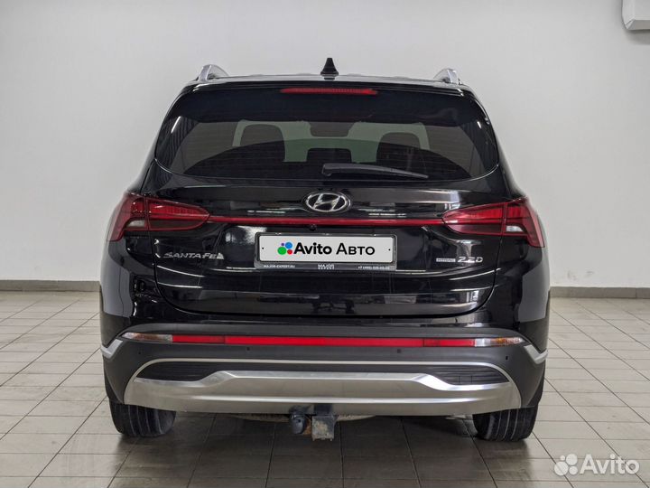 Hyundai Santa Fe 2.2 AMT, 2021, 61 329 км