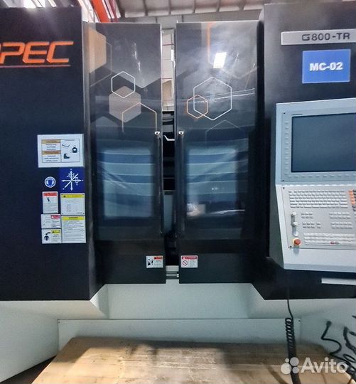 Пятиосевой фрезерный станок c чпу apec G-800 TR
