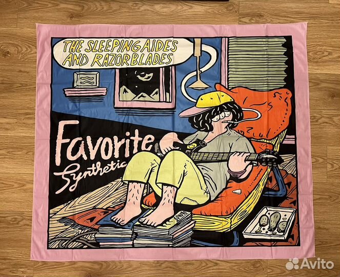 Постер тканевый скейтборинг The Exploding Hearts