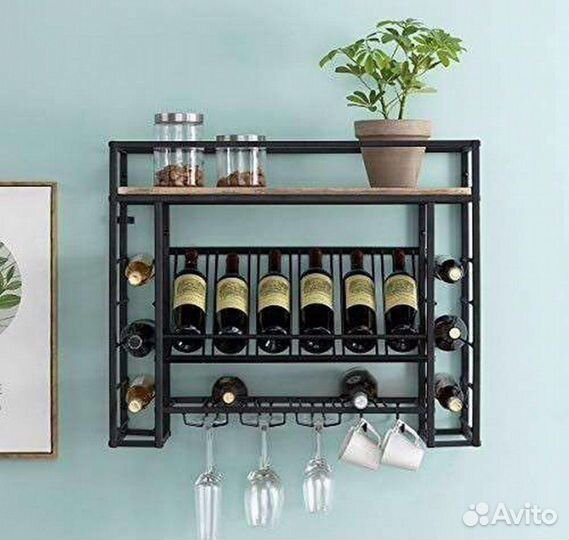 Полка настенная лофт