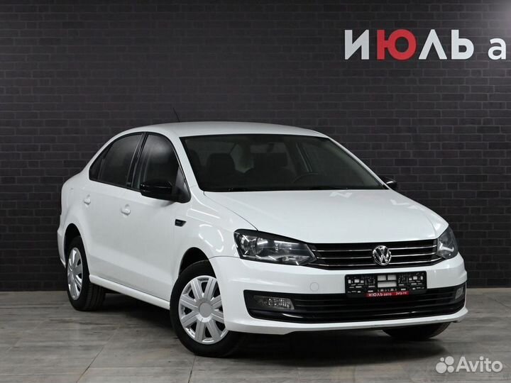 Volkswagen Polo 1.6 AT, 2017, 68 198 км