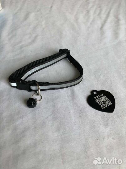 Ошейеик для животных с привязкой номера